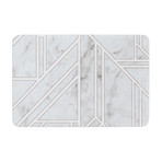 Marble Mosaic // Bath Mat (17" L x 24"W)