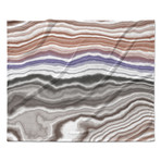 Iris Lake // Fleece Blanket (60" L x 50"W)