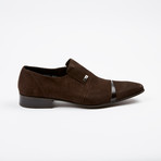 Suede Loafer // Brown (US: 9)