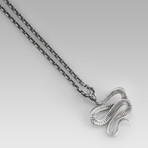 Trust Necklace with Ruby (50cm Chain)