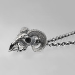 Goat Skull Necklace (50cm Chain)