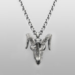 Goat Skull Necklace (50cm Chain)