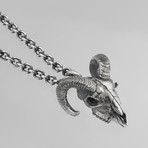 Goat Skull Necklace (50cm Chain)