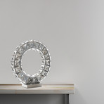 Oval Crystal Extravaganza Table Lamp // Led Strip