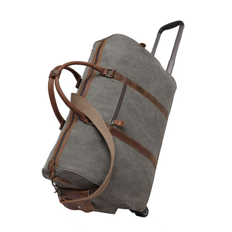 Humber Travel Holdall Bag // Grey