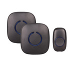 Portable Wireless Door Bell Chime Pack // Matte Black