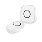 Portable Wireless Door Bell Chime Pack // White