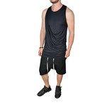 Draped Tank // Black (M)