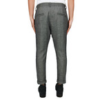 Drop Crotch Tapered Trousers // Grey (S)