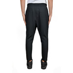 Drop Crotch Moto Trouser // Black (L)