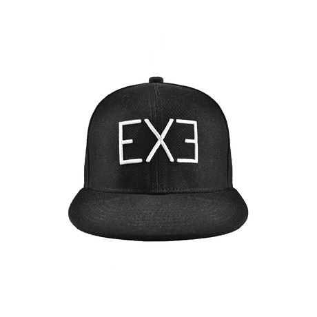 Snapback Cap // Black