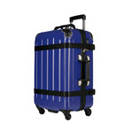 VinGardeValise® // Wine Suitcase + DIY Multi-Purpose Insert (Sapphire Blue)