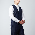 Slim Fit 3-Piece Suit // Midnight Navy (US: 40R)