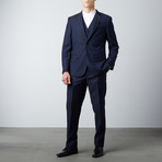 Slim Fit 3-Piece Suit // Midnight Navy (US: 40R)