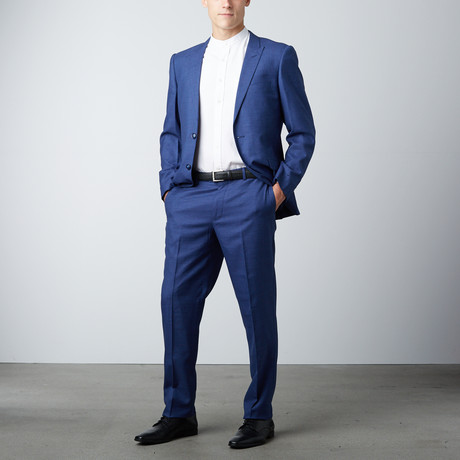 Bella Vita // Slim Fit Suit // Elegant Blue (US: 36S)