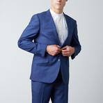 Bella Vita // Slim Fit Suit // Elegant Blue (US: 36L)