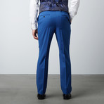 Via Roma // Half-Canvas 3-Piece Suit // Cobalt (US: 38R)