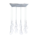 Glass Globes LED Chandelier // 16 Light