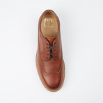 James Lug Wingtip Derby // Redwood (US: 7)