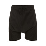 Drop Crotch Shorts // Black (M)