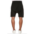 Drop Crotch Shorts // Black (M)