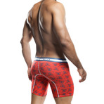 SoCal Bulldog Boxer Brief // Red (XL)