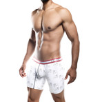 SoCal Bulldog Boxer Brief // White (S)