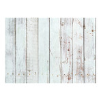White Wood Kitchen Panel
