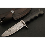 Damascus Hunting Knife // BK12