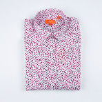 Elio Long-Sleeve Button-Up Shirt // Pink (2XL)