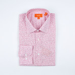 Marceau Long-Sleeve Button-Up Shirt // Pink (US: 16.5L)