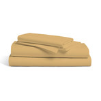 Moisture Wicking 1500 TC Soft Sheet Set // Harvest Gold (Full)