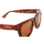 The Garageland // Amber + Gloss Brown Tortoise