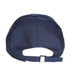 Silk Baseball Hat // Navy