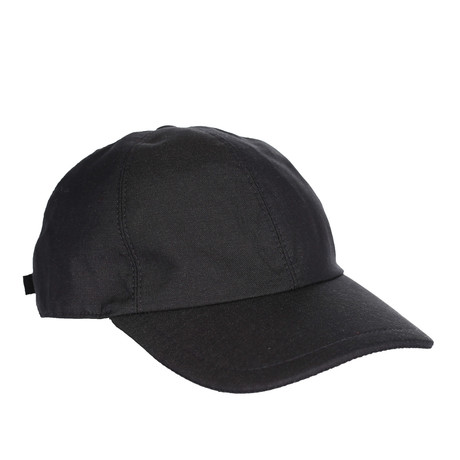 Silk Baseball Hat // Black