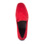 Picasso Suede Driver // Red (US: 8.5)