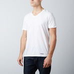 OG White V-Neck T-Shirt // White (L)
