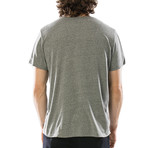 Tri-Blend Crew Neck T-Shirt // Heather Grey (XL)