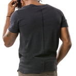 Dorsal V-Neck T-Shirt // Vintage Black (L)
