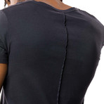 Dorsal V-Neck T-Shirt // Vintage Black (XL)