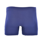 SHEATH 3.21 Men's Dual Pouch Boxer Brief // Blue (Small)