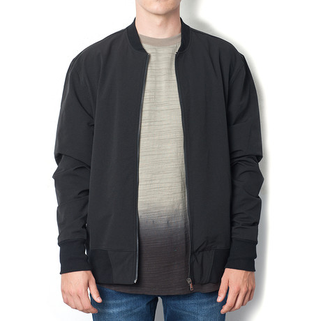 Breez Varsity Jacket // Black (XL)