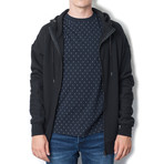 Auburn Zip-Up Hoodie // Black (M)