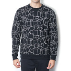 Ingram Crew Neck Sweatshirt // Rubix (M)