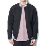 Conrad Varsity Jacket // Black (S)