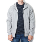 Auburn Zip-Up Hoodie // Grey (M)