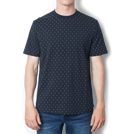 Bond Short-Sleeve Shirt // Navy (S)