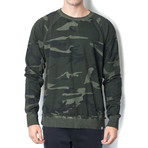 Envilla Crew Neck Sweatshirt // Camo (M)