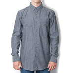 Republic Button-Up Shirt // Black (M)