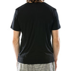 OG Classic V-Neck T-Shirt // Pitch Black (L)